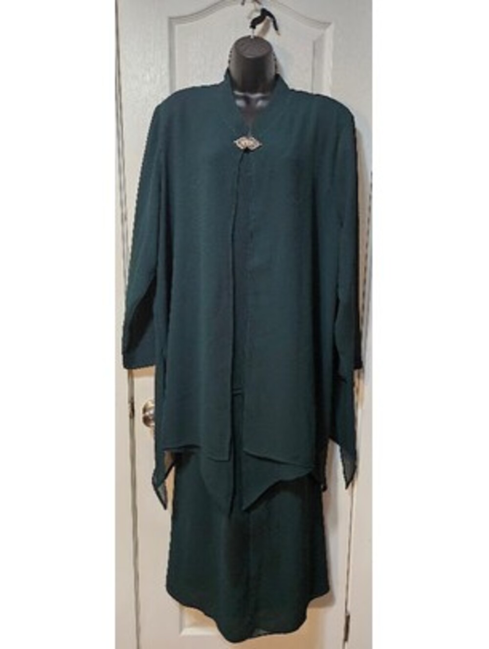 F.A.D. Vintage 3-Piece Occasion Set Size 20W Forest Green Elegance